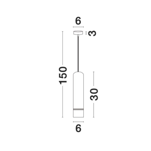 Závěsné svítidlo NOVA LUCE ESCA GU10 9387003 bez žárovky