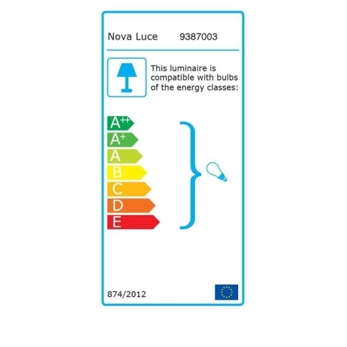 Závěsné svítidlo NOVA LUCE ESCA GU10 9387003 bez žárovky (obrázek 10)