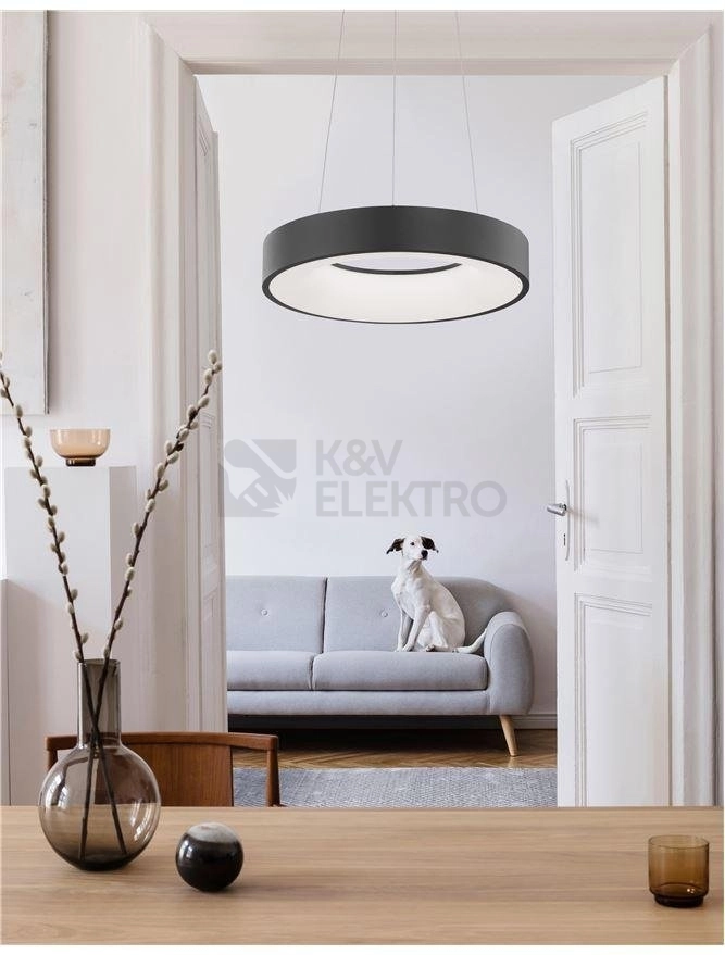 Obrázek produktu Závěsné LED svítidlo NOVA LUCE RANDO THIN 30W 3000K 9453431 stmívatelné Triac 2