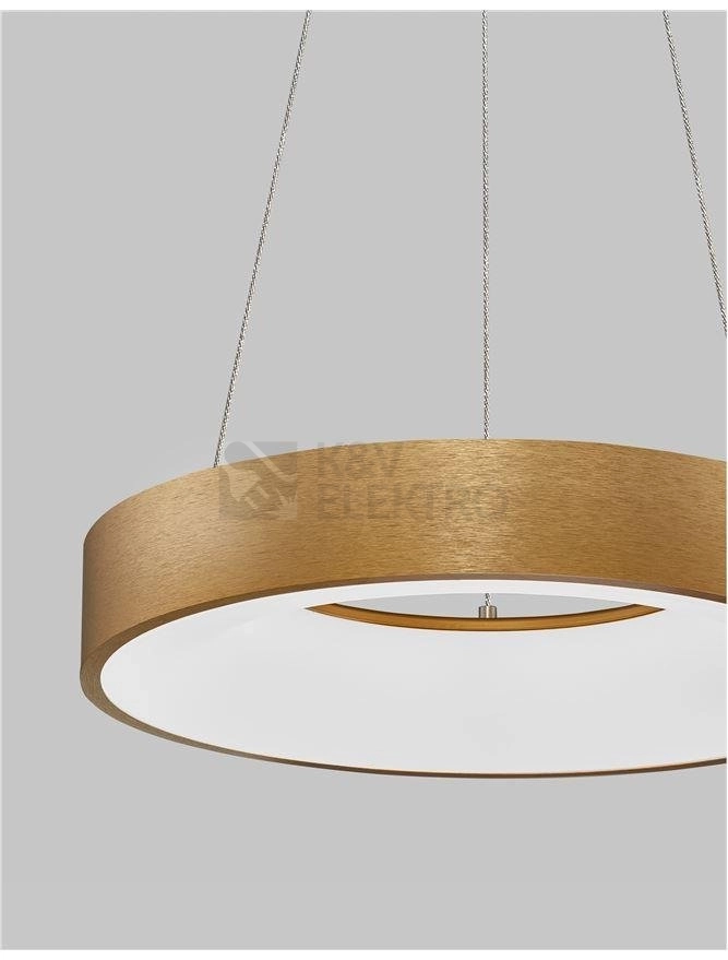 Obrázek produktu Závěsné LED svítidlo NOVA LUCE RANDO THIN 30W 3000K 9453432 stmívatelné Triac 1