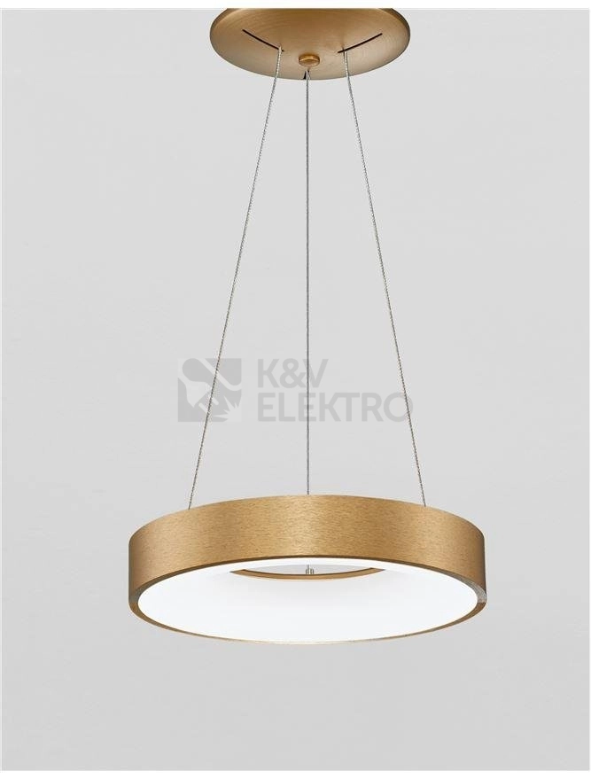 Obrázek produktu Závěsné LED svítidlo NOVA LUCE RANDO THIN 30W 3000K 9453432 stmívatelné Triac 2
