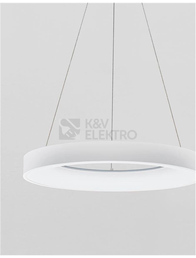 Obrázek produktu Závěsné LED svítidlo NOVA LUCE RANDO THIN 50W 4000K 9453450 stmívatelné Triac 1