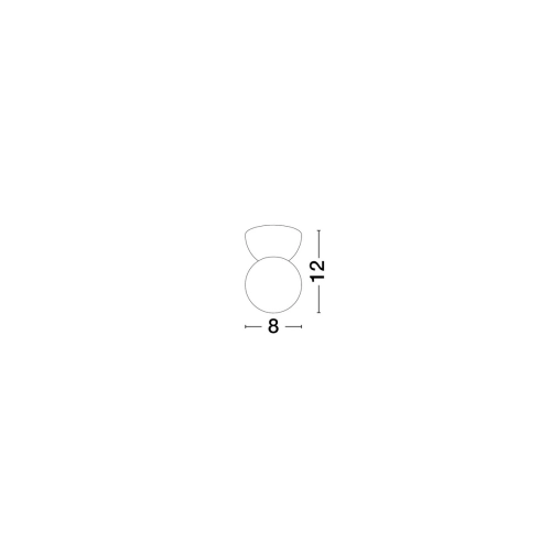 Stropní/nástěnné svítidlo NOVA LUCE ZERO G9 1x5W 9577015 bez žárovky (obrázek 7)