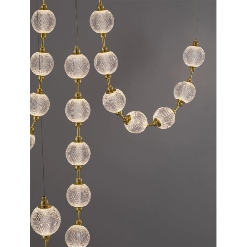 Závěsné LED svítidlo NOVA LUCE BRILLANTE 134W 3200K 9695201 stmívatelné Triac (obrázek 6)