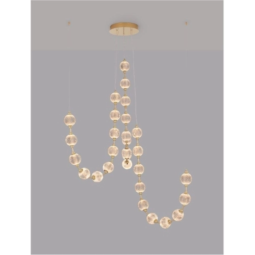 Závěsné LED svítidlo NOVA LUCE BRILLANTE 134W 3200K 9695201 stmívatelné Triac (obrázek 10)