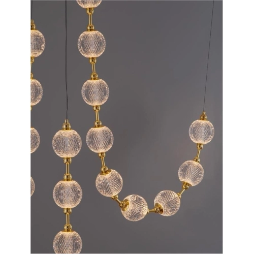 Závěsné LED svítidlo NOVA LUCE BRILLANTE 134W 3200K 9695201 stmívatelné Triac (obrázek 8)