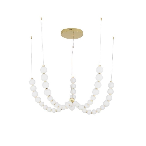 Závěsné LED svítidlo NOVA LUCE PERLA 125W 3000K 9695203 stmívatelné Triac