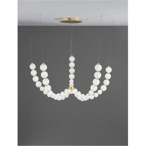 Závěsné LED svítidlo NOVA LUCE PERLA 125W 3000K 9695203 stmívatelné Triac (obrázek 3)
