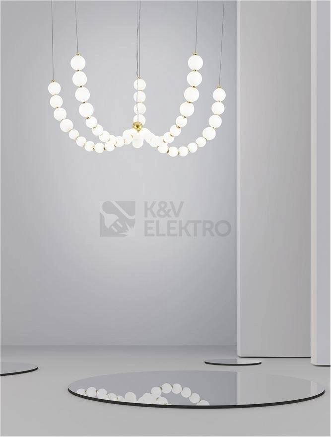 Obrázek produktu Závěsné LED svítidlo NOVA LUCE PERLA 125W 3000K 9695203 stmívatelné Triac 1