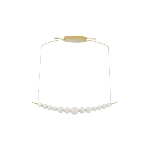 Závěsné LED svítidlo NOVA LUCE PERLA 28W 3000K 9695205 stmívatelné Triac