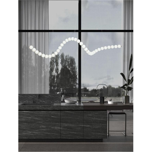 Závěsné LED svítidlo NOVA LUCE PERLA 98W 3000K 9695206 stmívatelné Triac