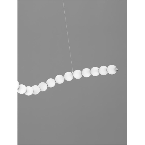 Závěsné LED svítidlo NOVA LUCE PERLA 98W 3000K 9695206 stmívatelné Triac