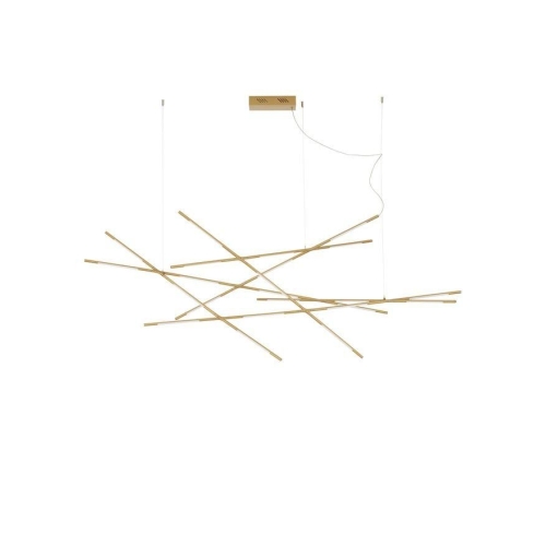 Závěsné LED svítidlo NOVA LUCE RACCIO 109W 3000K 9695215 stmívatelné Triac