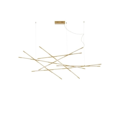 Závěsné LED svítidlo NOVA LUCE RACCIO 109W 3000K 9695215 stmívatelné Triac