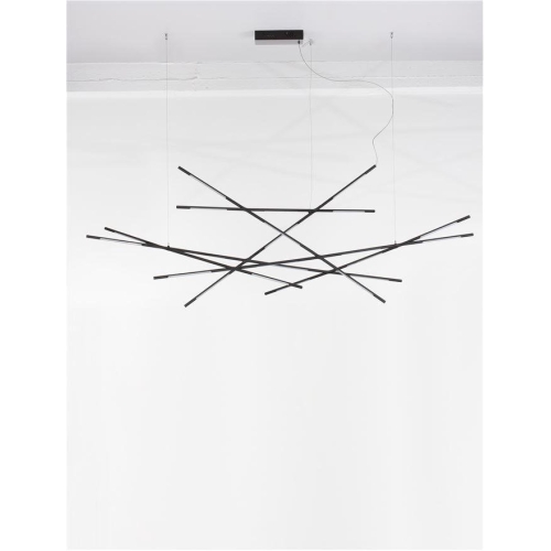 Závěsné LED svítidlo NOVA LUCE RACCIO 109W 3000K 9695216 stmívatelné Triac