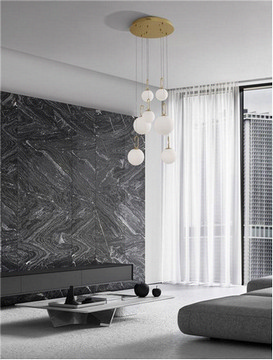 Závěsné LED svítidlo NOVA LUCE HOOK 52W 3000K 9695221 stmívatelné Triac