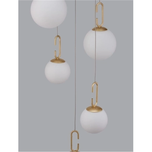 Závěsné LED svítidlo NOVA LUCE HOOK 30,49W 3000K 9695222 stmívatelné Triac (obrázek 9)