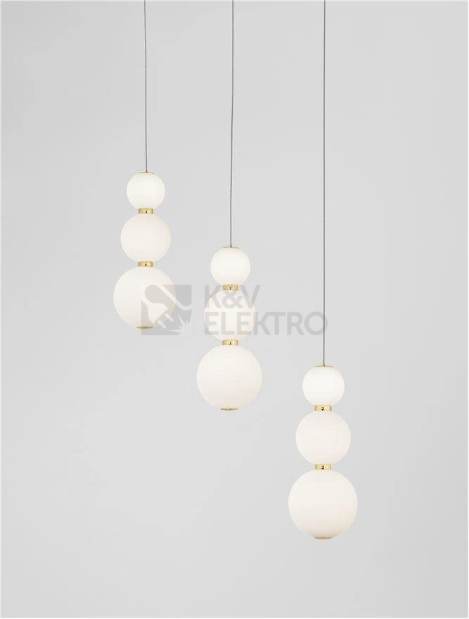 Obrázek produktu Závěsné LED svítidlo NOVA LUCE PERLA 24W 3000K 9695243 stmívatelné Triac 1