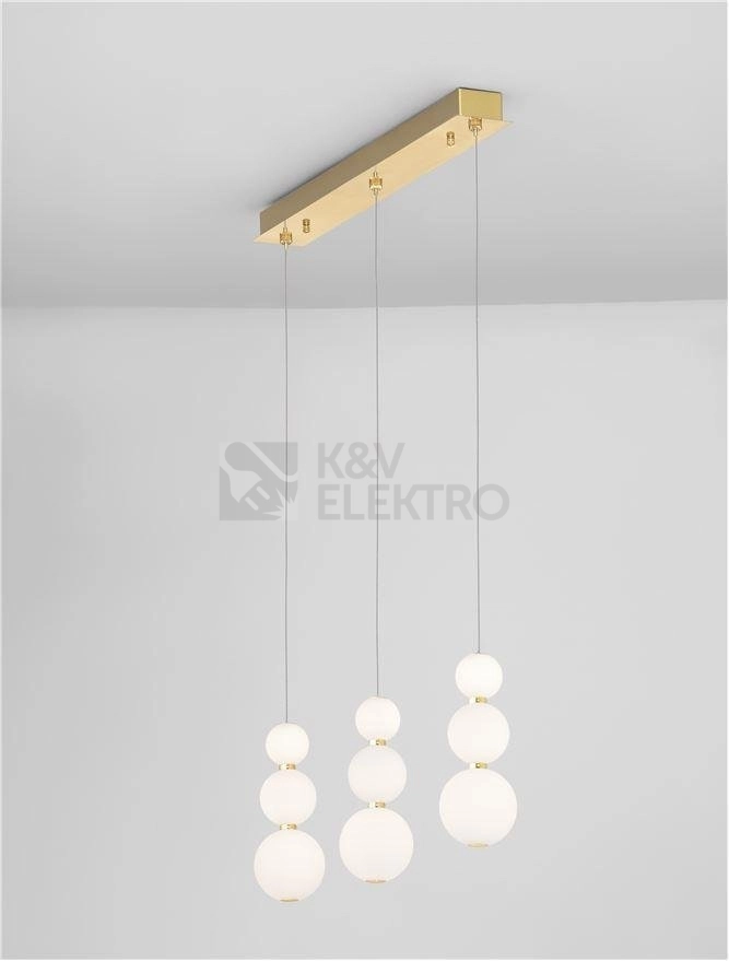 Obrázek produktu Závěsné LED svítidlo NOVA LUCE PERLA 24W 3000K 9695243 stmívatelné Triac 2