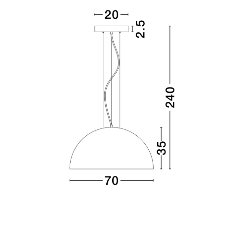 Závěsné svítidlo NOVA LUCE THOLOS E27 3X12W 9695286 bez žárovek