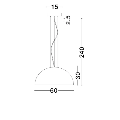 Závěsné svítidlo NOVA LUCE THOLOS E27 3X12W 9695287 bez žárovek (obrázek 7)