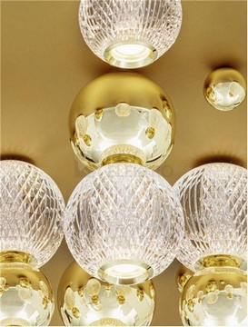 Obrázek produktu Stropní LED svítidlo NOVA LUCE BRILLE 90W 3200K 9695700 stmívatelné Triac 4