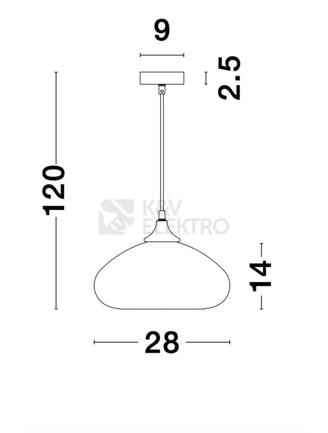 Obrázek produktu Závěsné svítidlo NOVA LUCE SAVAZ E27 9726482 bez žárovky 5