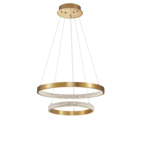 Závěsné LED svítidlo NOVA LUCE PRESTON 62W 3000K 9862852 stmívatelné Triac