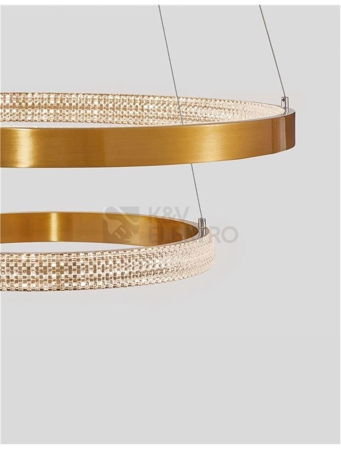 Obrázek produktu Závěsné LED svítidlo NOVA LUCE PRESTON 62W 3000K 9862852 stmívatelné Triac 5