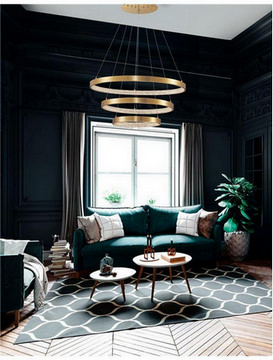 Závěsné LED svítidlo NOVA LUCE PRESTON 112W 3000K 9862853 stmívatelné Triac