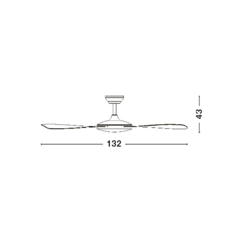 Stropní ventilátor NOVA LUCE BLAIRE 38W 9952360 (obrázek 7)
