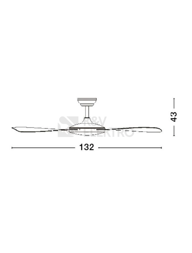 Obrázek produktu Stropní ventilátor NOVA LUCE BLAIRE 38W 9952360 6