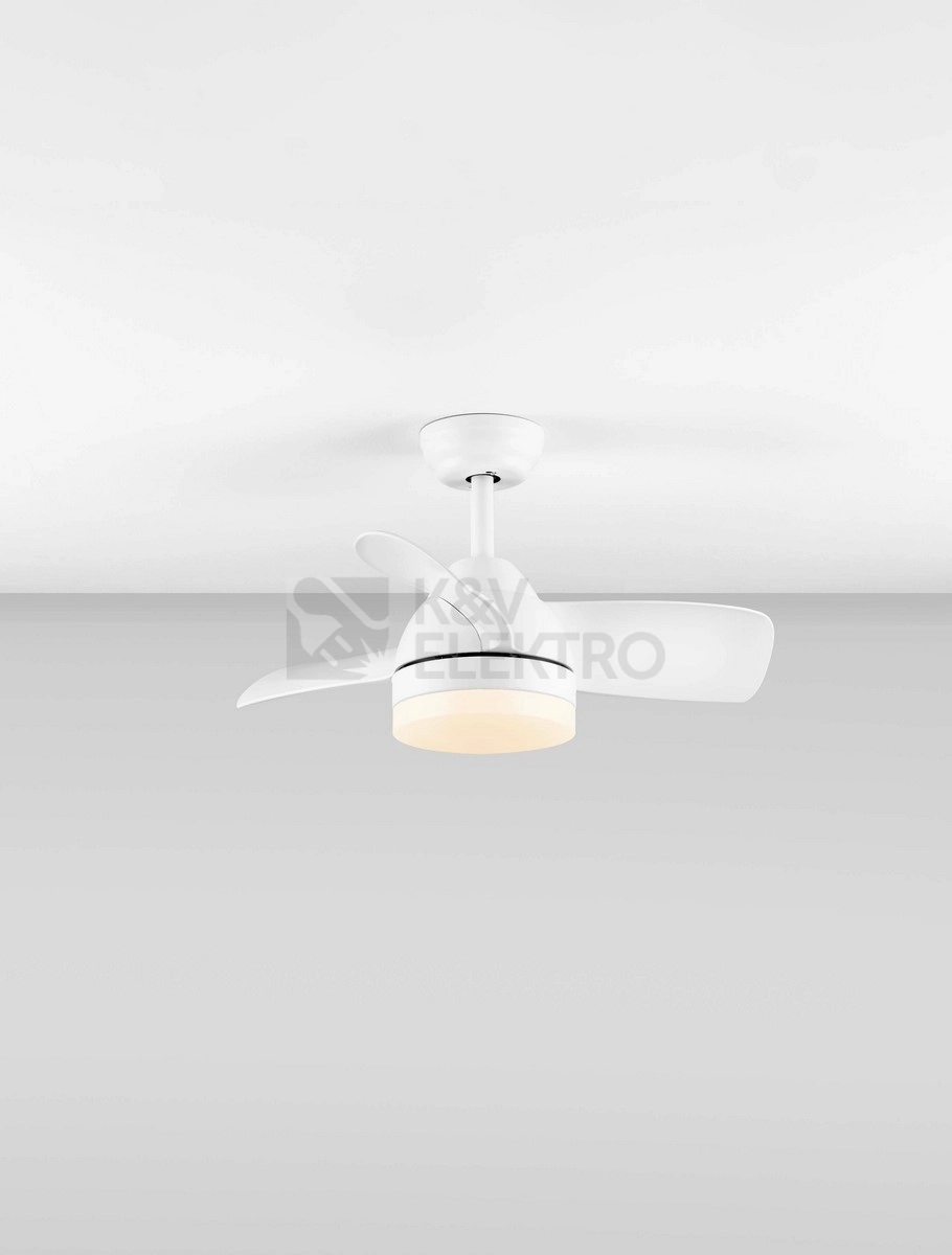 Obrázek produktu Stropní ventilátor s LED světlem NOVA LUCE NERINA 18W 3000/4000/6500K 9952379 3