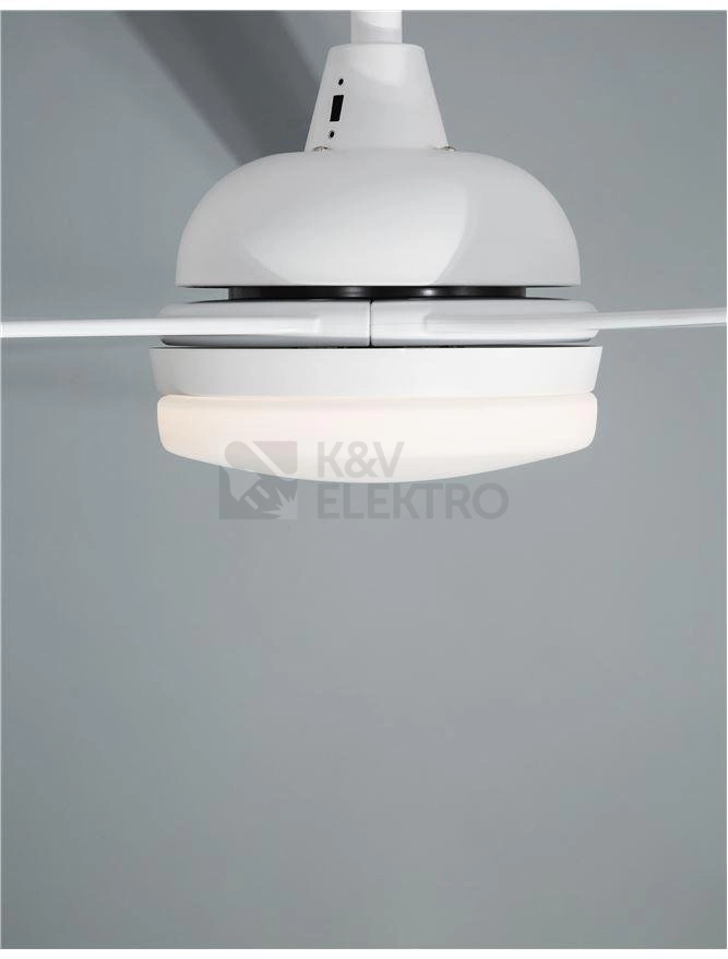 Obrázek produktu Stropní ventilátor s LED světlem NOVA LUCE FLOW 18W 3000K 9953198 3