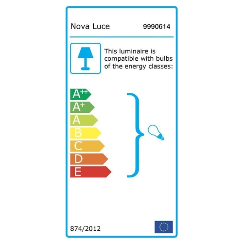 Závěsné svítidlo NOVA LUCE CANTONA G9 9960614 bez žárovky