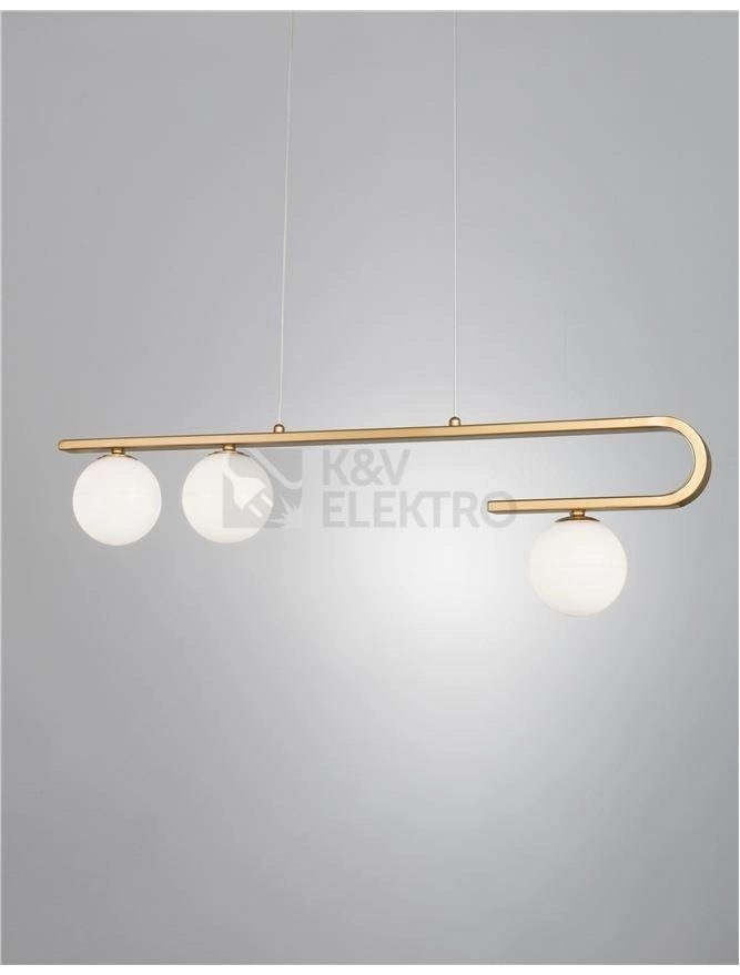 Obrázek produktu Závěsné svítidlo NOVA LUCE CANTONA G9 9960615 bez žárovky 1