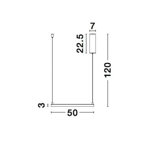 Závěsné LED svítidlo NOVA LUCE ETERNA 30W 3000K 9990736 stmívatelné Triac (obrázek 8)