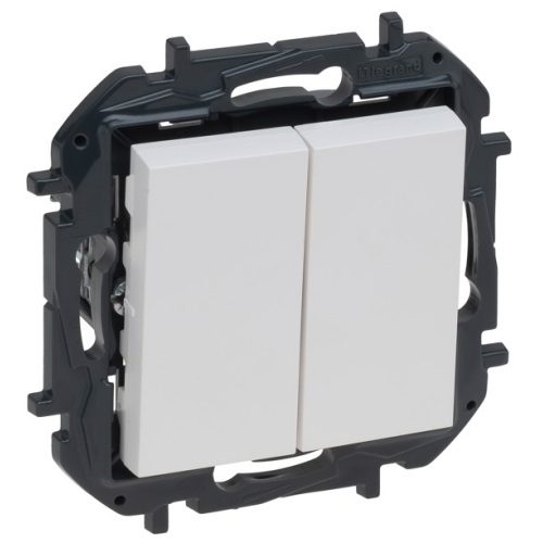 Legrand Niloé Step vypínač č.6+6 bílá 863108B