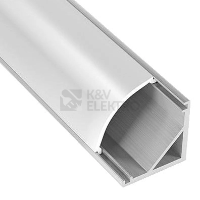 Obrázek produktu Sada hliníkového profilu s matným difuzorem KM55-S-MK-P 1m 2
