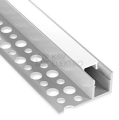 Obrázek produktu Sada hliníkového profilu s matným difuzorem KM65-S-MK-P 2m 2