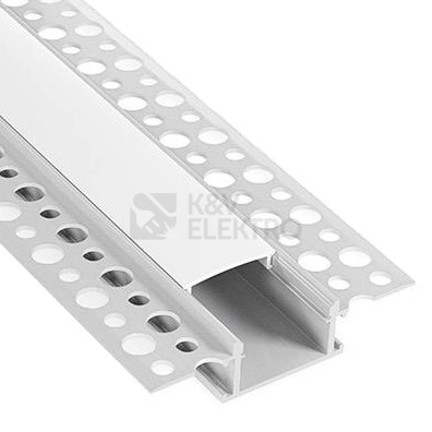 Obrázek produktu Sada hliníkového profilu s matným difuzorem KM81-S-MK-P 1m 2