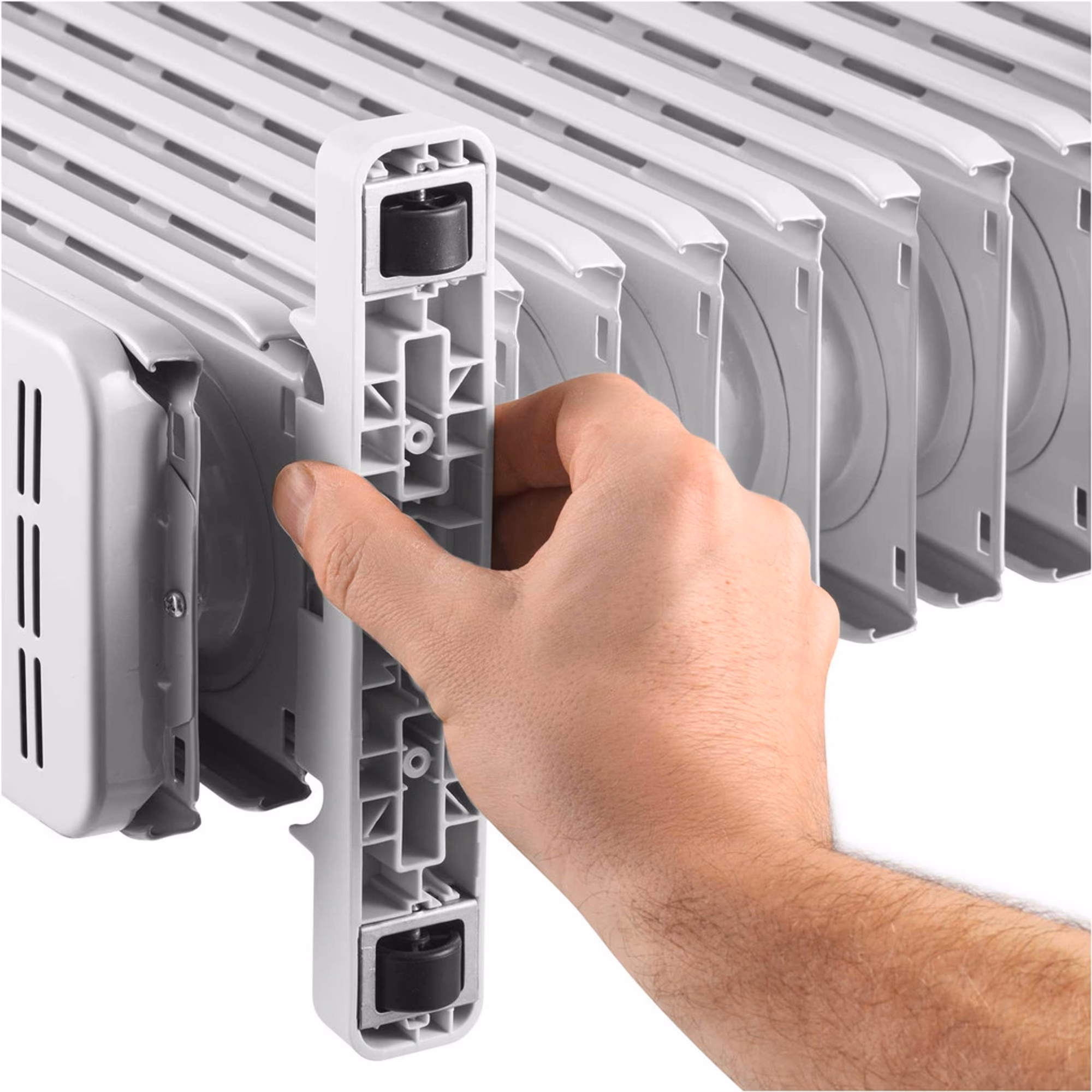 Obrázek produktu Olejový radiátor s časovačem SENCOR SOH 6213WH bílý 1000/2500/ECO 4