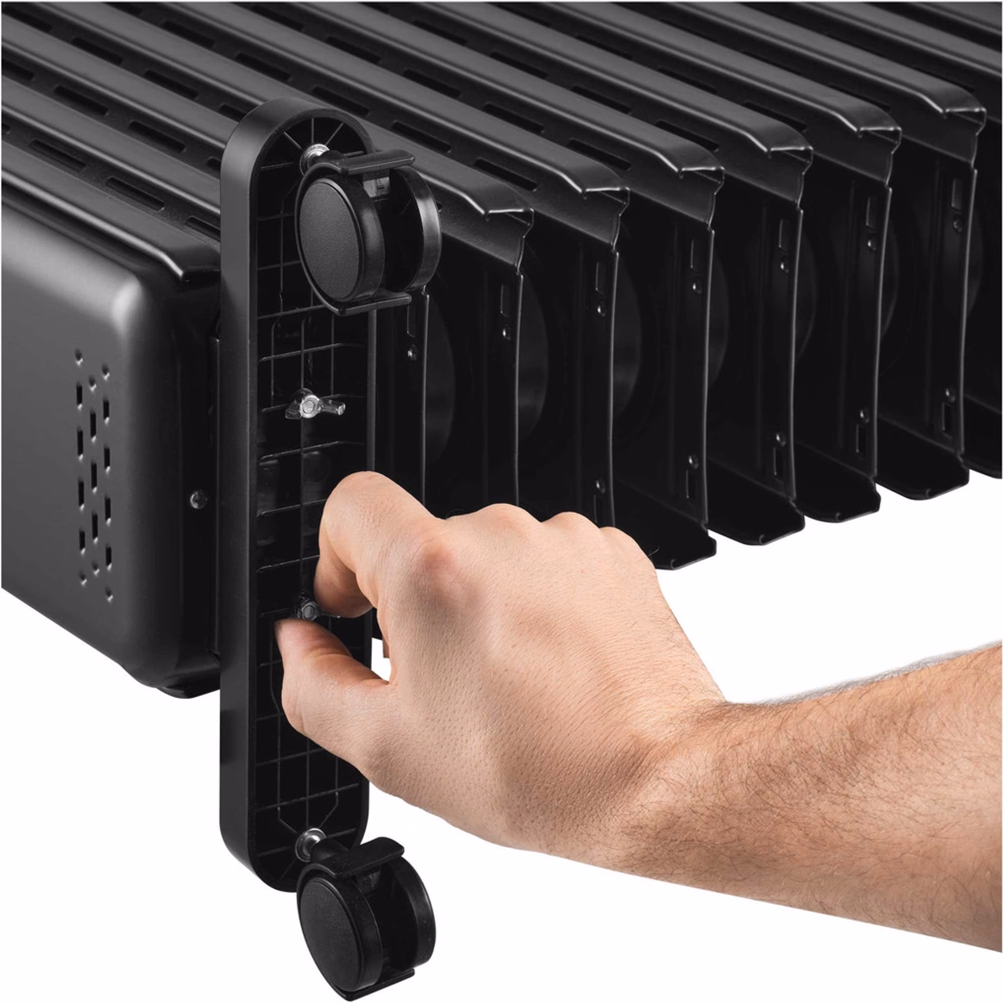 Obrázek produktu Chytrý olejový radiátor SENCOR SOH 8211GY černý 1000/1200/2400W/ECO 3