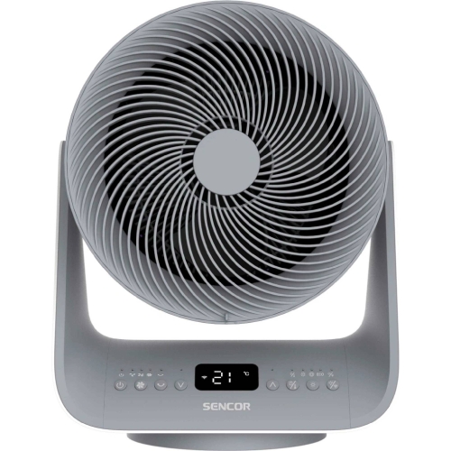 Chytrý teplovzdušný ventilátor s oscilací SENCOR SFH 9200GY 1050/2000W/ECO
