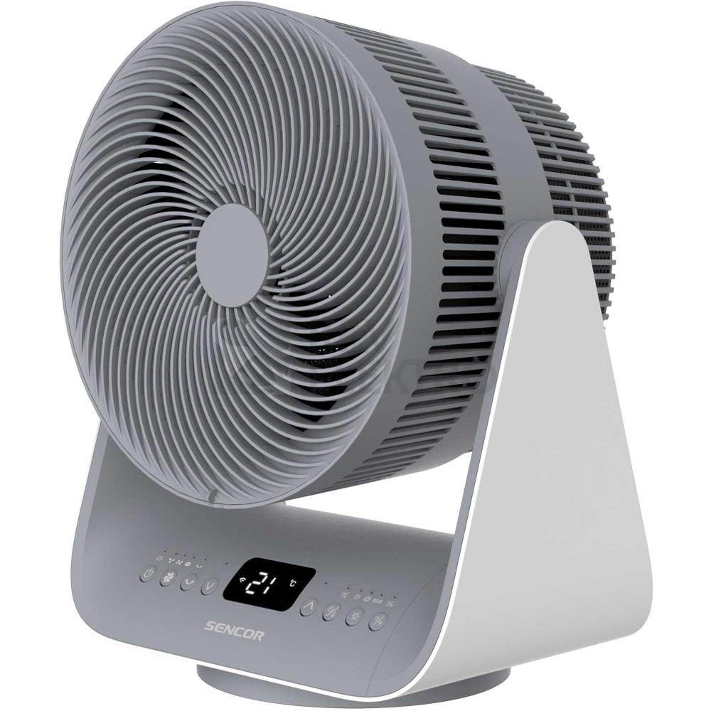 Obrázek produktu Chytrý teplovzdušný ventilátor s oscilací SENCOR SFH 9200GY 1050/2000W/ECO 0