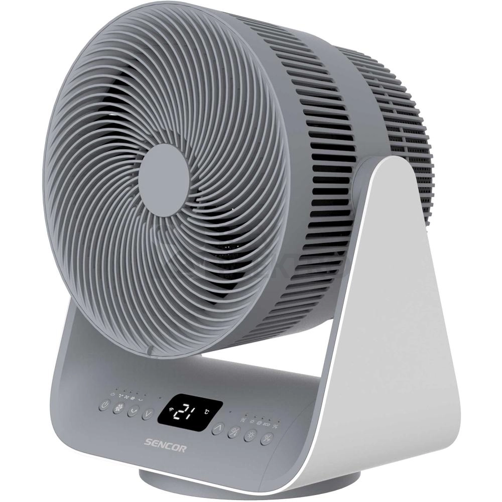 Obrázek produktu Chytrý teplovzdušný ventilátor s oscilací SENCOR SFH 9200GY 1050/2000W/ECO 0
