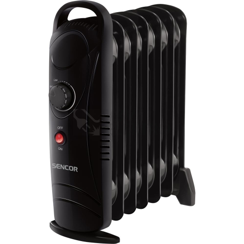Olejový radiátor SENCOR SOH 2107BK černý 700W