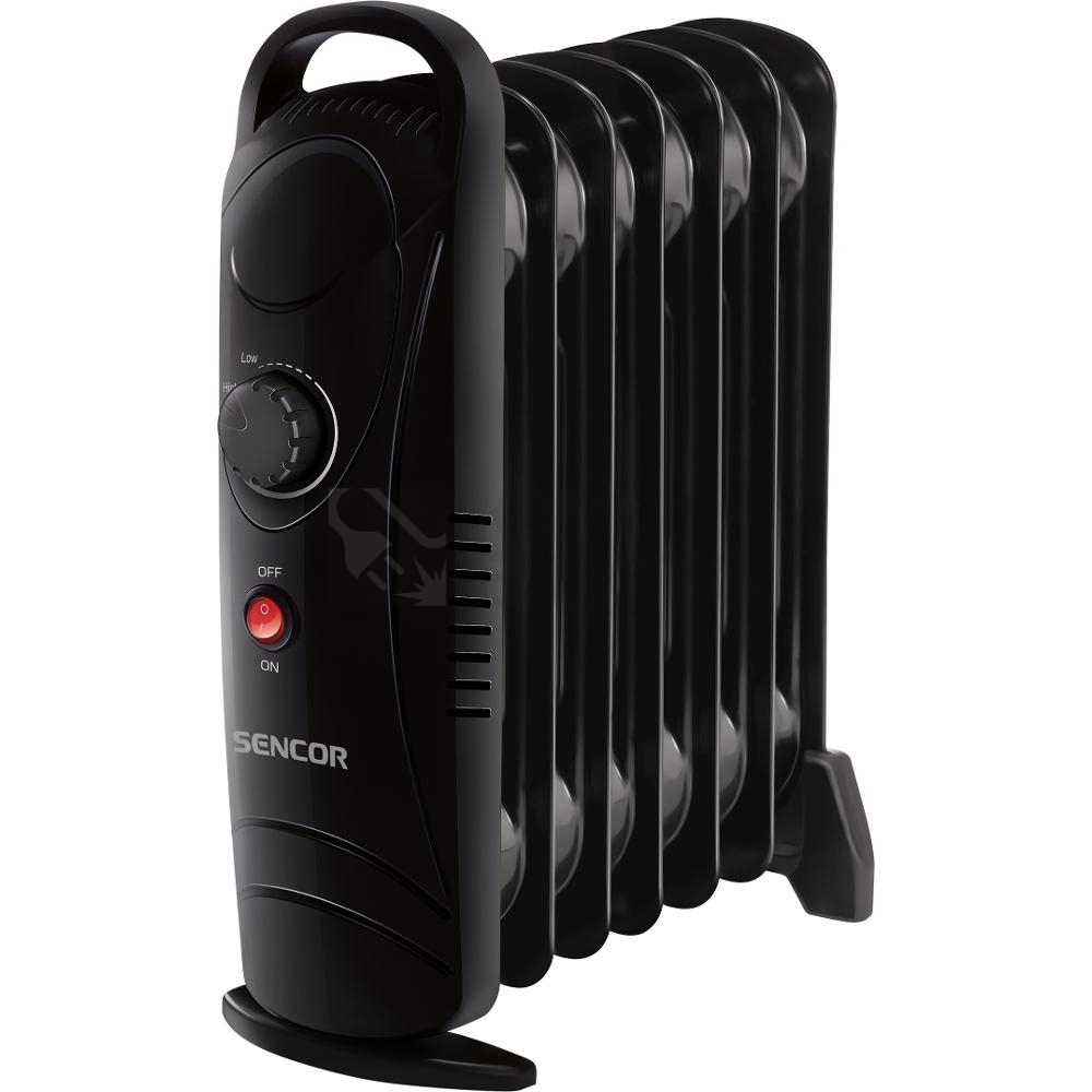 Obrázek produktu Olejový radiátor SENCOR SOH 2107BK černý 700W 0