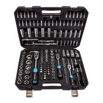 Sada hlavic gola 1/4"-3/8"-1/2" 172 dílů XTline XT40171