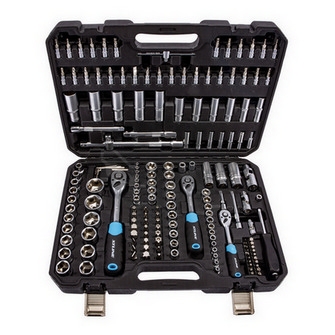 Obrázek produktu Sada hlavic gola 1/4"-3/8"-1/2" 172 dílů XTline XT40171 0